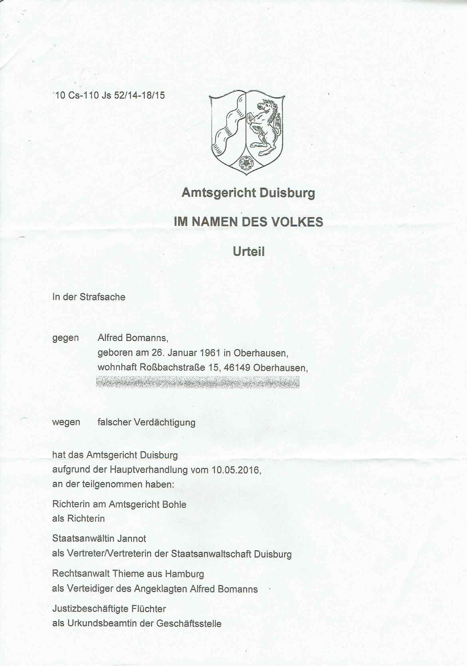 Antwort des Direktors des Amtsgerichts Duisburg vom 19.09.2017, Seite 3